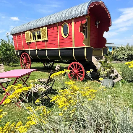 La Roulotte Champetre Des Grillots לינה וארוחת בוקר 3*